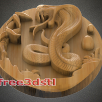 Cobra 3D STL Model - Thumbnail 3