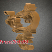 Eagle 3D STL Model - Thumbnail 2