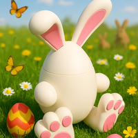 Huevo dispensador de dulces - Thumbnail 3