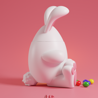 Huevo dispensador de dulces - Thumbnail 6