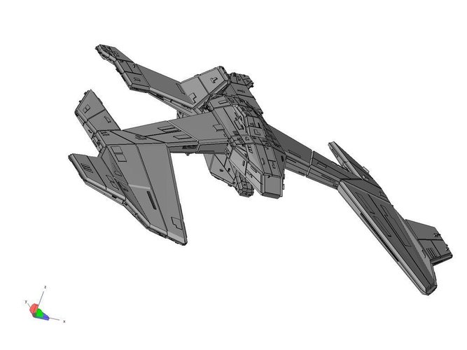 Spaceship-5 3D Print 57831