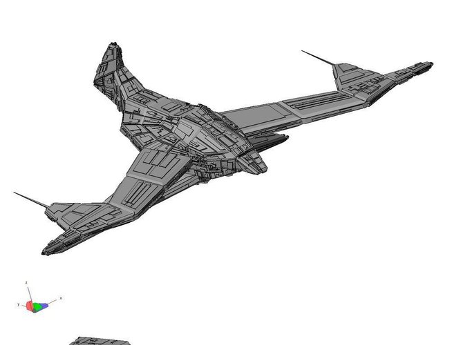 Spaceship-3 3D Print 57833