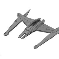 Small Spaceship-2 3D Printing 57834