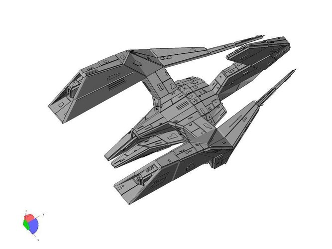 Spaceship 3D Print 57835
