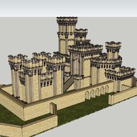 Small Castle 3D Printing 57837