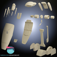 B1 Battle Droid Trophy Head Bust (Articulated) (TPM) - Thumbnail 6