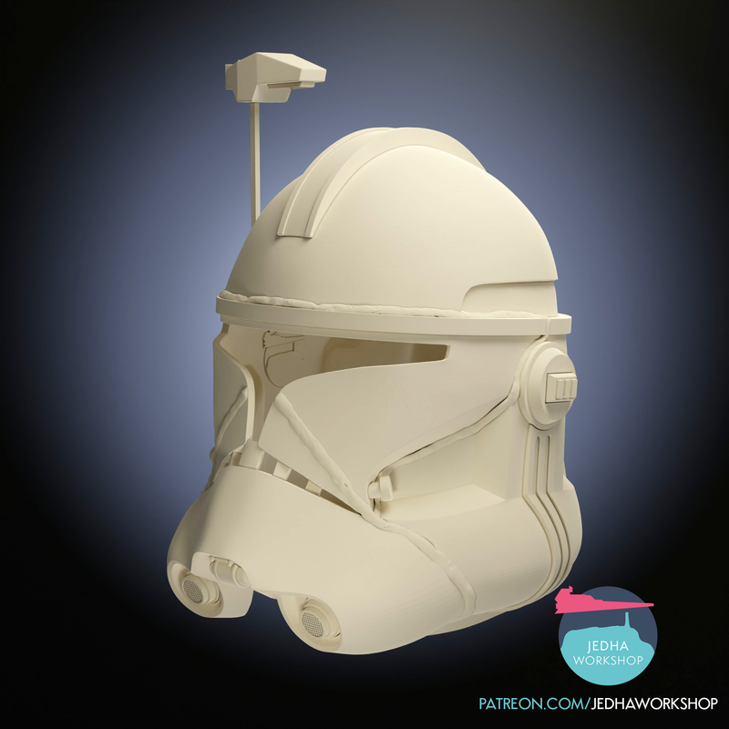 Captain Rex/Old man Rex (Realistic) Star Wars (ROTS) - Pinshape