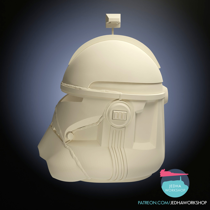 Captain Rex/Old man Rex (Realistic) Star Wars (ROTS) - Pinshape