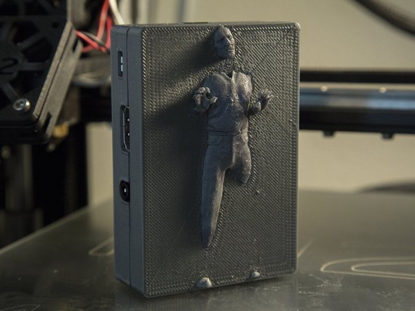 Han Solo in Carbonite - Raspberry Pi 2/B+ Case