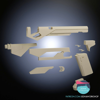 Westar 35 Blaster Pistol Bo Katan Sabine Wren Star Wars (Ahsoka) - Thumbnail 4