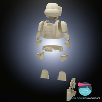 Biker Scout Trooper Full Armour Star Wars (ROTJ) - Thumbnail 3