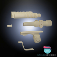 EC-17 Biker Scout Blaster Pistol Star Wars  (ROTJ) - Thumbnail 4