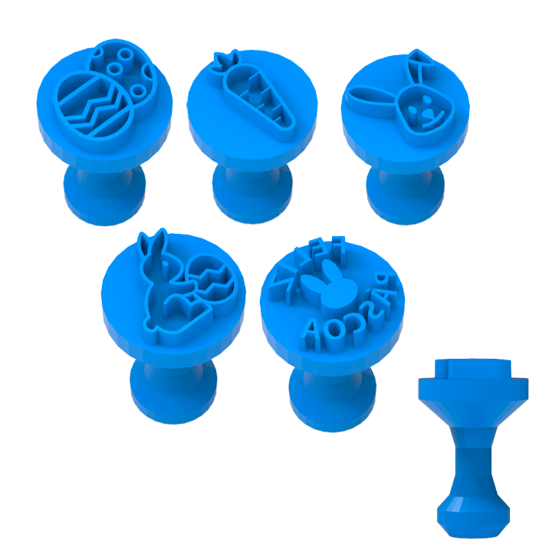 Carimbo Brigadeiros Páscoa / Candy Stamps Easter