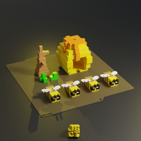 Bee minecraft - Thumbnail 4
