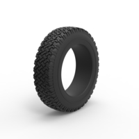 Offroad tire 137 Scale 1:25 - Thumbnail 2