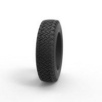 Offroad tire 137 Scale 1:25 - Thumbnail 3