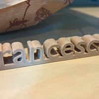 Small Francesca 3D Printing 57891