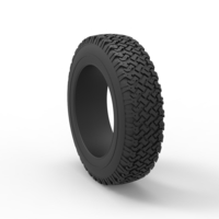 Offroad tire 137 Scale 1:25 - Thumbnail 8