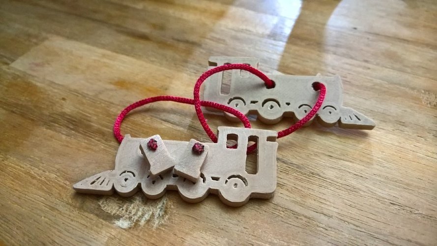 Train Puzzel  3D Print 57892