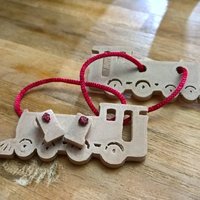 Small Train Puzzel  3D Printing 57892