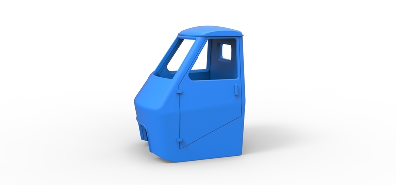 Cab of Ape car proto Scale 1:25