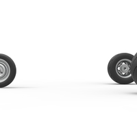 Wheel Set of Ape car proto Scale 1:25 - Thumbnail 4