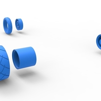 Wheel Set of Ape car proto Scale 1:25 - Thumbnail 9