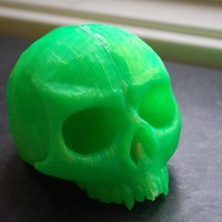 Small Skull shift knob by a_shs 3D Printing 57909