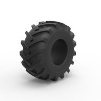 Tire of Timberjack Scale 1:25 - Thumbnail 2
