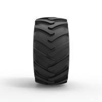 Tire of Timberjack Scale 1:25 - Thumbnail 4