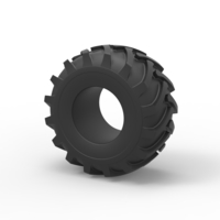Tire of Timberjack Scale 1:25 - Thumbnail 7