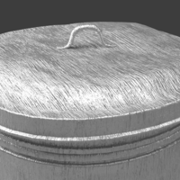 Trash Can STL File | Printable Urban Garbage Bin - Thumbnail 5