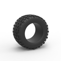 Offroad tire 138 Scale 1:25 - Thumbnail 1