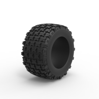 Offroad tire 138 Scale 1:25 - Thumbnail 2