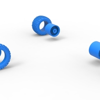 Wheel Set of Ape car proto for dirt Scale 1:25 - Thumbnail 11