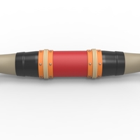 Bull horns for car ot truck Version 2 Scale 1:25 - Thumbnail 2