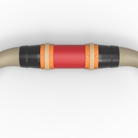 Bull horns for car ot truck Version 2 Scale 1:25 - Thumbnail 3