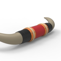 Bull horns for car ot truck Version 2 Scale 1:25 - Thumbnail 7