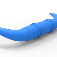 Bull horns for car ot truck Version 2 Scale 1:25 - Thumbnail 15