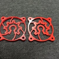 Small Remix-40mm-fan-cover 3D Printing 57948