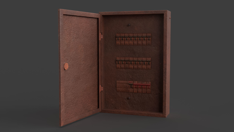 Rusted Power Box