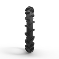 Rear tire of Swamp buggy Scale 1:25 - Thumbnail 4