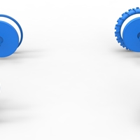 Wheel Set of Swamp buggy Scale 1:25 - Thumbnail 12