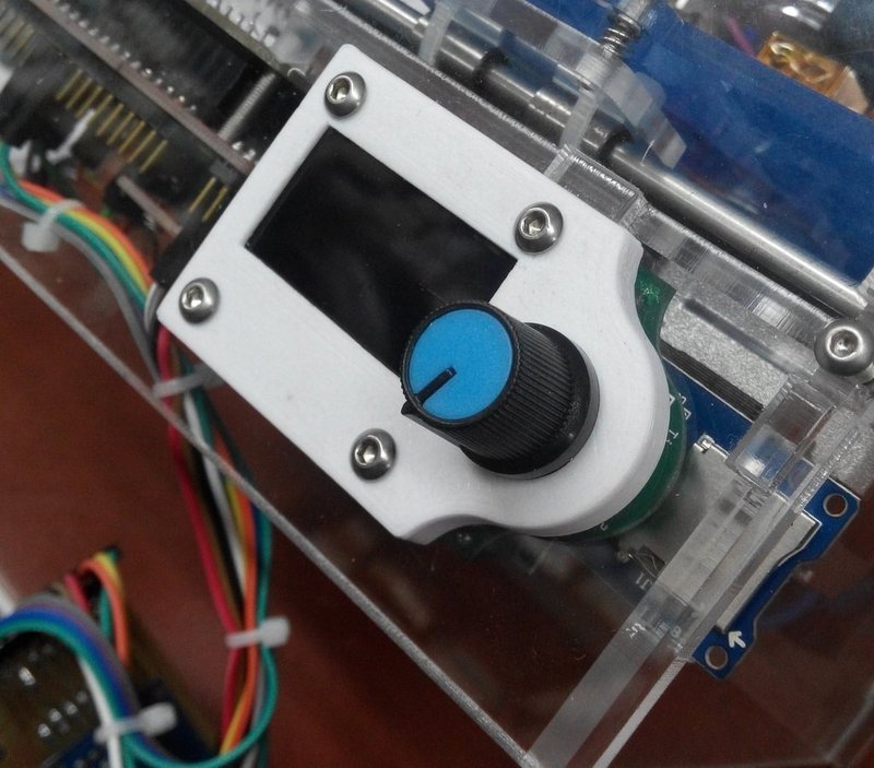 TinyOLED V1.2 for RAMPS : OLED,  TF Card, Encoder, Connector, Bl