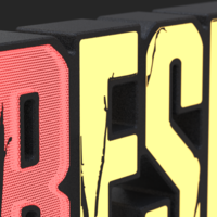 Resident Evil LED Sign – 3D Printable Wall Light for Gamer Rooms - Thumbnail 1