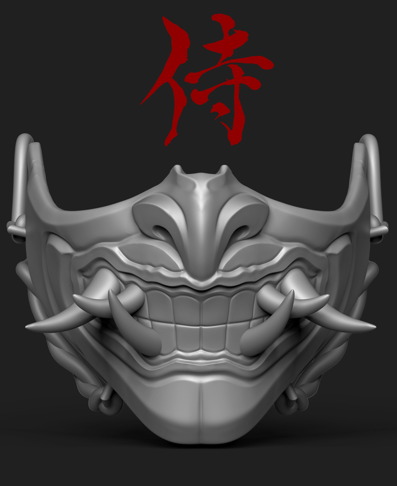 Oni Mask - Japanese Demon Mask