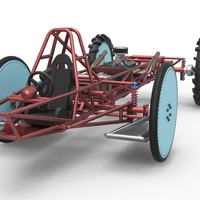 Swamp buggy Base Scale 1:25 - Thumbnail 5