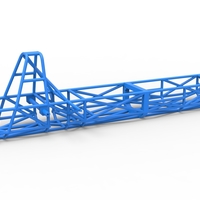 Frame of Swamp buggy Scale 1:25 - Thumbnail 1