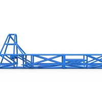 Frame of Swamp buggy Scale 1:25 - Thumbnail 6