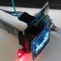 TinyOLED V1.2 for RAMPS : OLED,  TF Card, Encoder, Connector, Bl - Thumbnail 7